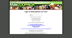 Desktop Screenshot of members.malezoophilia.com